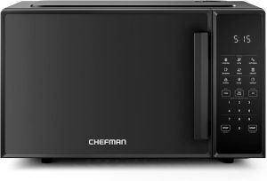 Chefman Countertop Microwave Oven 0.9 Cu. Ft.. 900 Watts with 10 Power Levels.